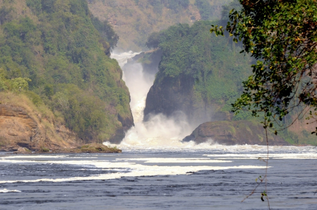 water fall at Murchison falls on 3 Days Murchison Falls Wildlife Safari tours