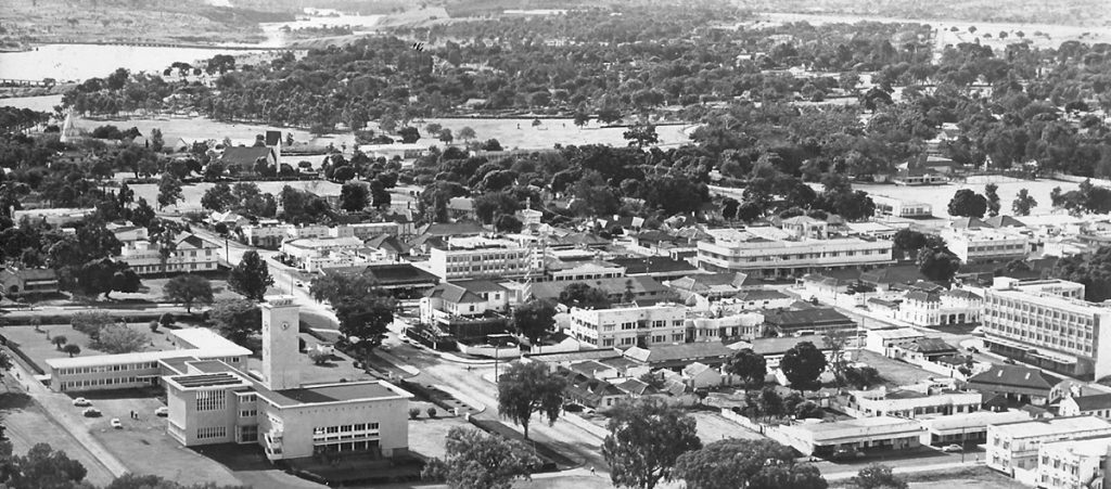 Jinja town in the early days