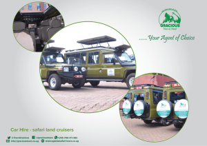WHAT TO CONSIDER BEFORE HIRING A SAFARI VEHICLE
